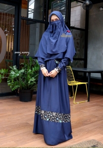 Sasy seri BATIK Navy