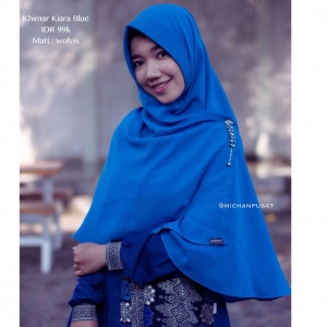 khimar Kiara Blue