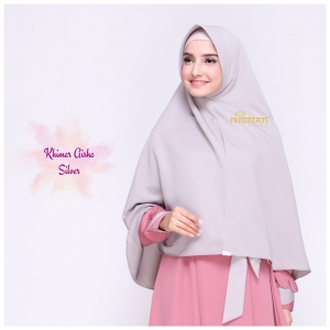 Khimar Aisha Silver