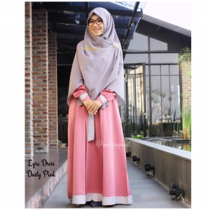 Lyra Dress Dusty Pink