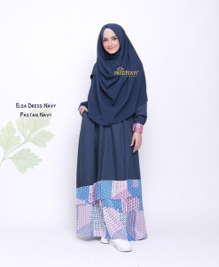 Elsa Dress Navy