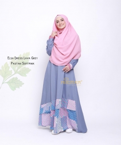 Elsa Dress Lava Grey