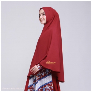 Khimar Caca Marun