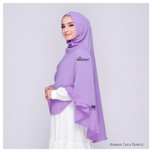 Khimar Caca Purple