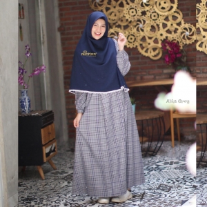 Alika Dress Grey