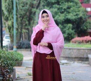 Khimar Ayana Softpink