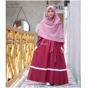 Madina Dress Marun