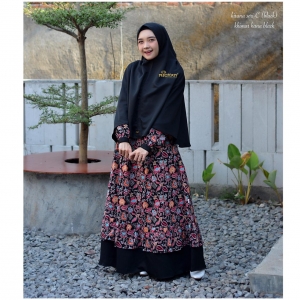 Kirana Dress Michan Seri C Black