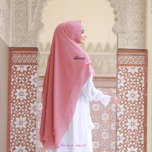 Khimar Yuka Dustypink
