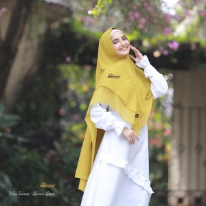 Khimar Yuka Lemon Green