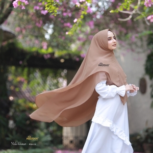 Khimar Yuka Mocca