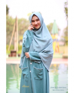 Jilbab Meira Mint Green