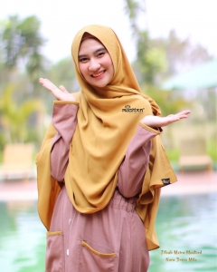 Jilbab Meira Mustard