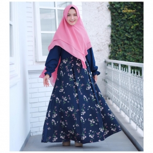 Mala Dress Navy