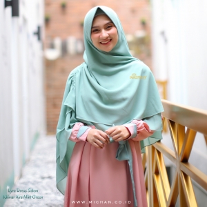 Khimar Aira Mint Green