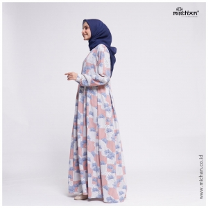 Lotus Dress Silver Grey