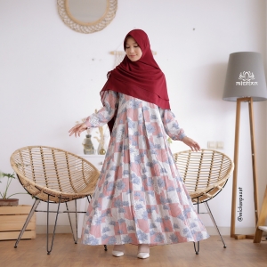 Lotus Dress Silver Grey