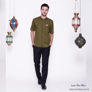 Fuku MAN PENDEK Olive