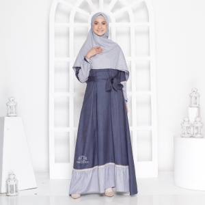 Madina Dress Navy