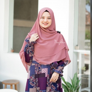 Khimar Rania Rosebrown