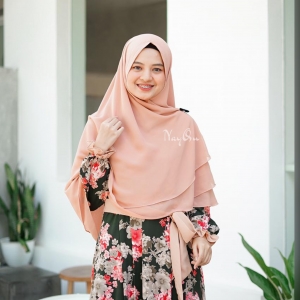 Khimar Rania Honey Cream