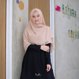 Khimar Rania Honey Ivory