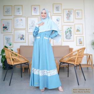 Sasy Dress Eggblue
