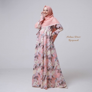 Helena Dress Rosepeach