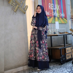 Kirana Flowery Navy