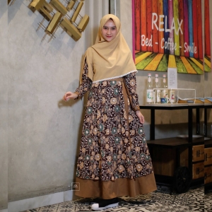 Kirana Flowery Brown