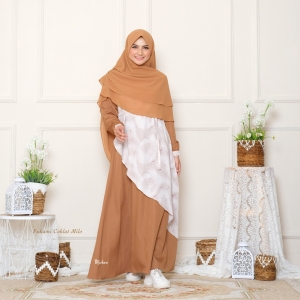 Fukumi Dress Coklat Milo