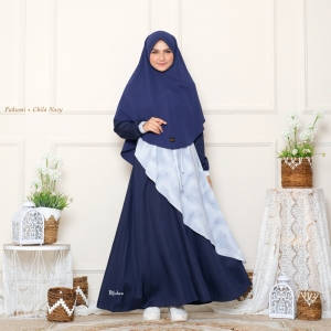 Fukumi Dress Navy