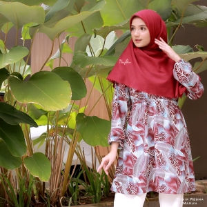 Tunik Resma Marun Nayqu