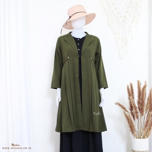 Cardigan LENGAN Army