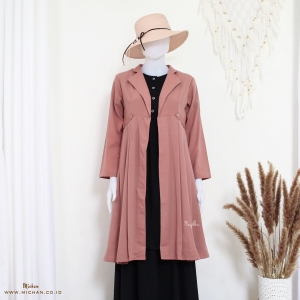 Cardigan LENGAN Dusty