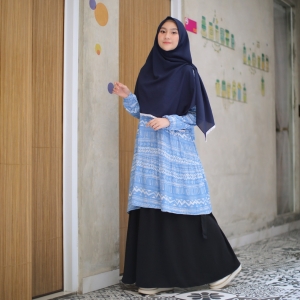 NAYQU Safwah Etnik Blue