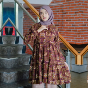 NAYQU Safwah Batik Brown
