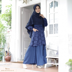 Brokat Raya Michan Navy