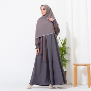 Mala Square Linen Smokegrey