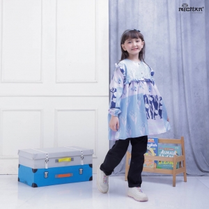 Tunik Caca KID Blue Silver