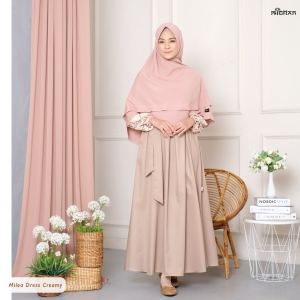 Milea Dress Creamy