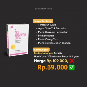 BUKU Aku Tersentuh Cinta