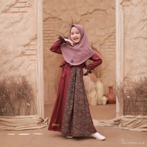 KID New Hilya Etnik Marun