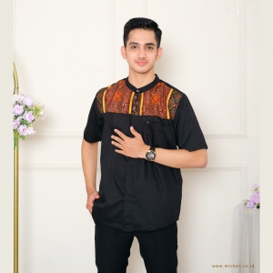 DAD Pendek Kemko ETNIK Black