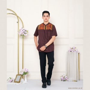 DAD Pendek Kemko ETNIK Brown