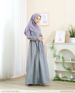 OVERALL Alika Silver-Grey