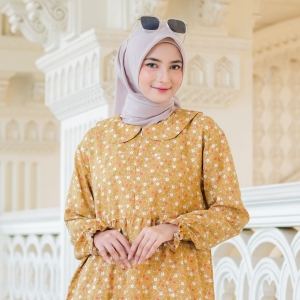 Tunik Safwah Michan Mustard