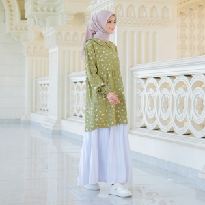 Tunik Safwah Michan Olive