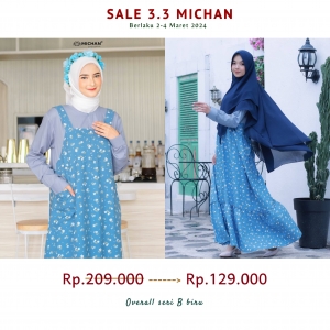 OVERALL Seri B Biru