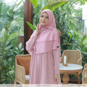 Khimar Rania Softpink